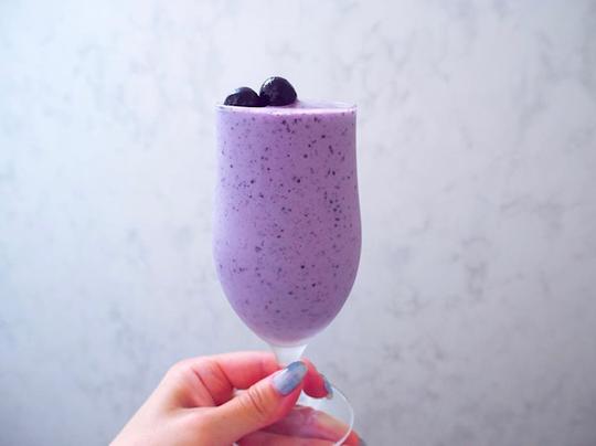 Blueberry Smoothie and Purple Sea Moss Recipe